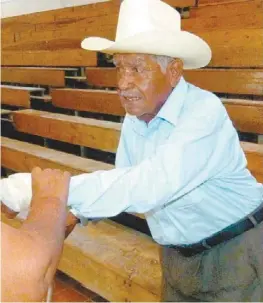  ?? SERGIO ENRIQUE GUAJARDO ?? Don José vive en el ejido San Rafael.