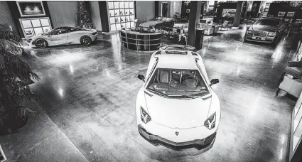  ??  ?? Freedom Supercars nearly doubled its footprint in CityCentre to a new space on Town & Country Boulevard. The 6,563-square-foot space was previously occupied by Charming Charlie.