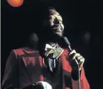  ??  ?? Singer Marvin Gaye performs on stage at the Kool Jazz Festival in 1976.