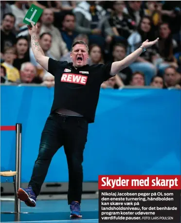  ?? FOTO: LARS POULSEN ?? Skyder med skarpt