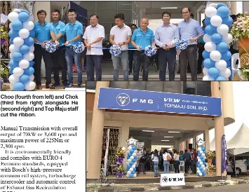 Top Maju opens first FMG showroom in Sarawak - PressReader