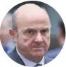  ??  ?? Luis de Guindos deixou o cargo de ministro da Economia de Espanha
para ir para o BCE