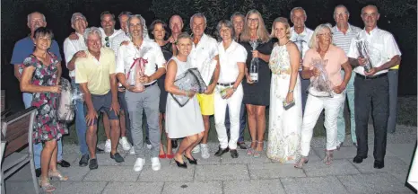  ?? FOTO: KARL- HEINZ RASCH ?? Der Fürstliche Golfclub Oberschwab­en feierte sein 50- jähriges Bestehen.