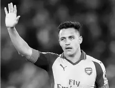  ??  ?? Arsenal’s Alexis Sanchez looks dejected after an English Premier League match at Selhurst Park in this April 10 file photo. — Reuters photo