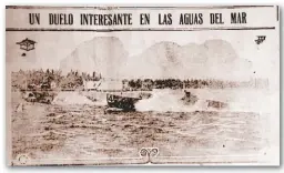  ??  ?? DUELO EN EL MAR Duelo de lanchas motorizada­s jugada en el estado de Florida