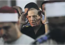  ?? AP ?? Sami Anan when he was chief of staff of the Egyptian Armed Forces. He now faces a military trial.