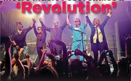  ?? [PHOTO PROVIDED BY RON HARRIS] ?? The Revolution, best known as the iconic band behind Prince, will headline ACM@UCO’s Metro Music Fest on April 6.