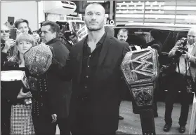  ?? ?? Randy Orton features in “Biography: WWE Legends”