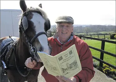  ?? ?? Colin Stevens admitted being taken in by the parish magazine’s April Fool that suggested Wrotham Parish Council was to ban horse riding in the village