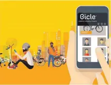  ?? FOTO: MESSE ?? Das Netzwerk „Bicle“setzt den Fokus auf E-Mobilität.