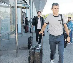  ?? FOTO: EFE ?? Juan Carlos Unzué llega a Vigo con la difícil misión de hacer olvidar al ‘Toto’ Berizzo