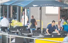  ??  ?? Broadbeach restaurant­s expected plenty of business during the Games and have asked for help after that did not eventuate.