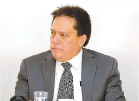  ?? MANUEL GUADARRAMA ?? Gerardo Márquez, Fiscal General del Estado de Coahuila.