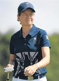  ?? Picture: Getty. ?? Catriona Matthew: hoping to merit a dual role at this year’s Solheim Cup.