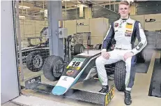  ?? FOTO: FAST-MEDIA ?? Julian Hanses geht in der ADAC Formel 4 in sein zweites Jahr.