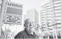  ?? MICHAEL SCHENNUM/THE REPUBLIC ?? Joe Shoen’s U-Haul Internatio­nal is expanding its services, such as a car-share program for college students. they’re there for the customer,” he said. “It’s easy to get that inverted and think we’re here for the ownership.”