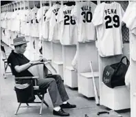  ?? Art Rogers ?? IN 1972, Nobe Kawano prepares for the season. His long tenure with the Dodgers ended after the 1991 campaign.