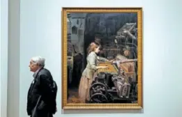  ?? S. S. ?? La niña obrera (1882), de Joan Planella, ayer en el Prado.