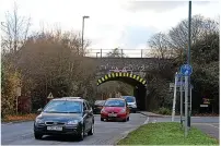  ?? Photograph­s: South Gloucester­shire Council/Michael Lloyd ?? Left, the Gipsy Patch Lane site – and above, the bridge as it used to be