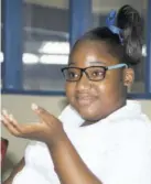  ?? ?? Twelve-year-old Samoya Gordon, who attends Friendship Primary School, says some parents are not supportive of their children’s dreams.