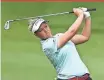  ?? STACY REVERE, GETTY IMAGES ?? Canadian Brooke Henderson looks to defend her title.