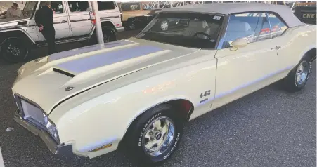  ?? ALYN EDWARDS ?? Gordie Abougoush's 1970 Chevelle fetched US$165,000, including buyer's fee, at the Barrett-Jackson Auction in Scottsdale, Ariz.
