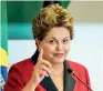  ??  ?? Dilma Rousseff (AFP)