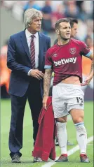  ?? FOTO: GYI ?? Pellegrini Con el fichado Wilshere