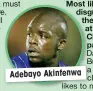  ??  ?? Adebayo Akinfenwa