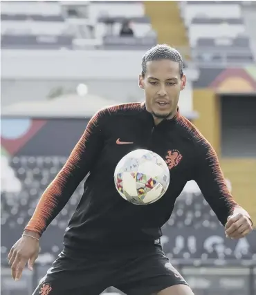  ?? PICTURE: LUIS VIEIRA/AP ?? 0 Virgil Van Dijk has flourished in his role as the Netherland­s captain.