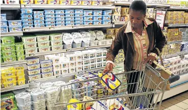  ?? /Marianne Schwankhar­t/ The Times ?? Spread too thin: Consumer prices in 2018 climbed at their fastest pace in June, limiting the Reserve Bank’s ability to cut interest rates. A weakening rand, higher fuel costs and US-China trade tensions have all weighed on SA’s economy.