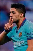  ?? GETTY ?? Uruguaiano Luis Suarez, 32 anni, 19 gare stagionali e 12 gol