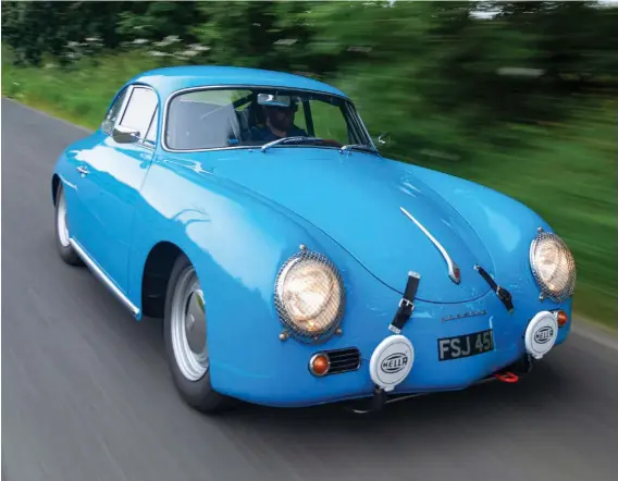  ??  ?? Below: Capable of competing in the gruelling La Carrera Panamerica­na, the 356 is still docile (and civilised) enough for regular road use