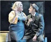  ??  ?? LIFE’S A DRAG
Jodie Prenger and Tom Varey star in A Taste of Honey