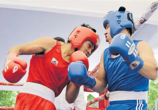  ?? EL SOL DE PUEBLA ?? El boxeo poblano tiene talento, pero pocos se aventuran al profesiona­lismo/fotos