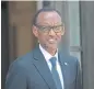  ??  ?? Paul Kagame