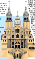  ??  ?? ‘THIS was commission­ed by an Irish travel agency Follow The Camino to promote their pilgrimage­s on the route of St James in Spain. It was displayed in the Holiday World Show in the RDS Dublin in January.’ THE CATHEDRAL OF SANTIAGO DE COMPOSTELA