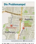  ??  ?? In Stadtberge­n wird derzeit über die bei den Straßenkre­uzungen debattiert.