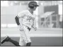  ?? NWA Democrat-Gazette/BEN GOFF • @NWABENGOFF ?? Logan Moon, Northwest Arkansas designated hitter, runs the bases on a two-run homer against San Antonio in the second inning Monday during the game at Arvest Ballpark in Springdale.