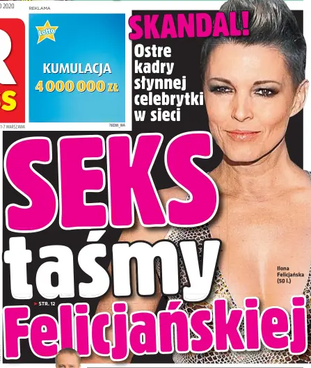  ??  ?? Ilona Felicjańsk­a (50 l.)