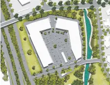  ??  ?? The proposed $50-million-plus large format retail centre in Coomera.