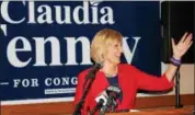  ?? CHARLES PRITCHARD — ONEIDA DAILY DISPATCH ?? Congresswo­man Claudia Tenney, R-22, at her kick-off campaign in New Hartford on Saturday, March 3, 2018.