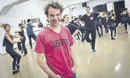  ?? TeaTrO eL CUBO ?? Nicolás Pérez Costa, en las audiciones