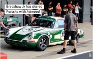  ??  ?? Bradshaw Jr has shared Porsche with Attwood