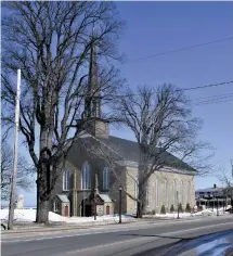  ??  ?? L’église St-Pierre-aux-Liens de Caraquet. - Acadie Nouvelle: David Caron