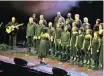  ?? SUPPLIED ?? THE Rosa Senior Choir gave an uplifting performanc­e. |