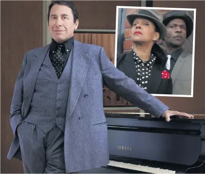  ??  ?? Jools Holland will be joined by Pauline Black and Arthur ‘Gaps’ Hendrickso­n of The Selector (pictured inset)