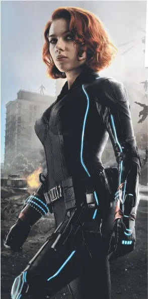  ??  ?? Scarlett Johansson as Black Widow in Avengers: Age of Ultron. A stand-alone film on her character is one of several titles Marvel could film on the Gold Coast.