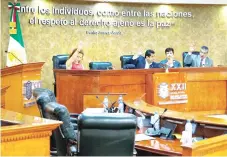  ??  ?? •El Congreso del Estado ha retrasado la designació­n de los titulares de las dependenci­as.