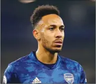  ??  ?? Pierre-Emerick Aubameyang